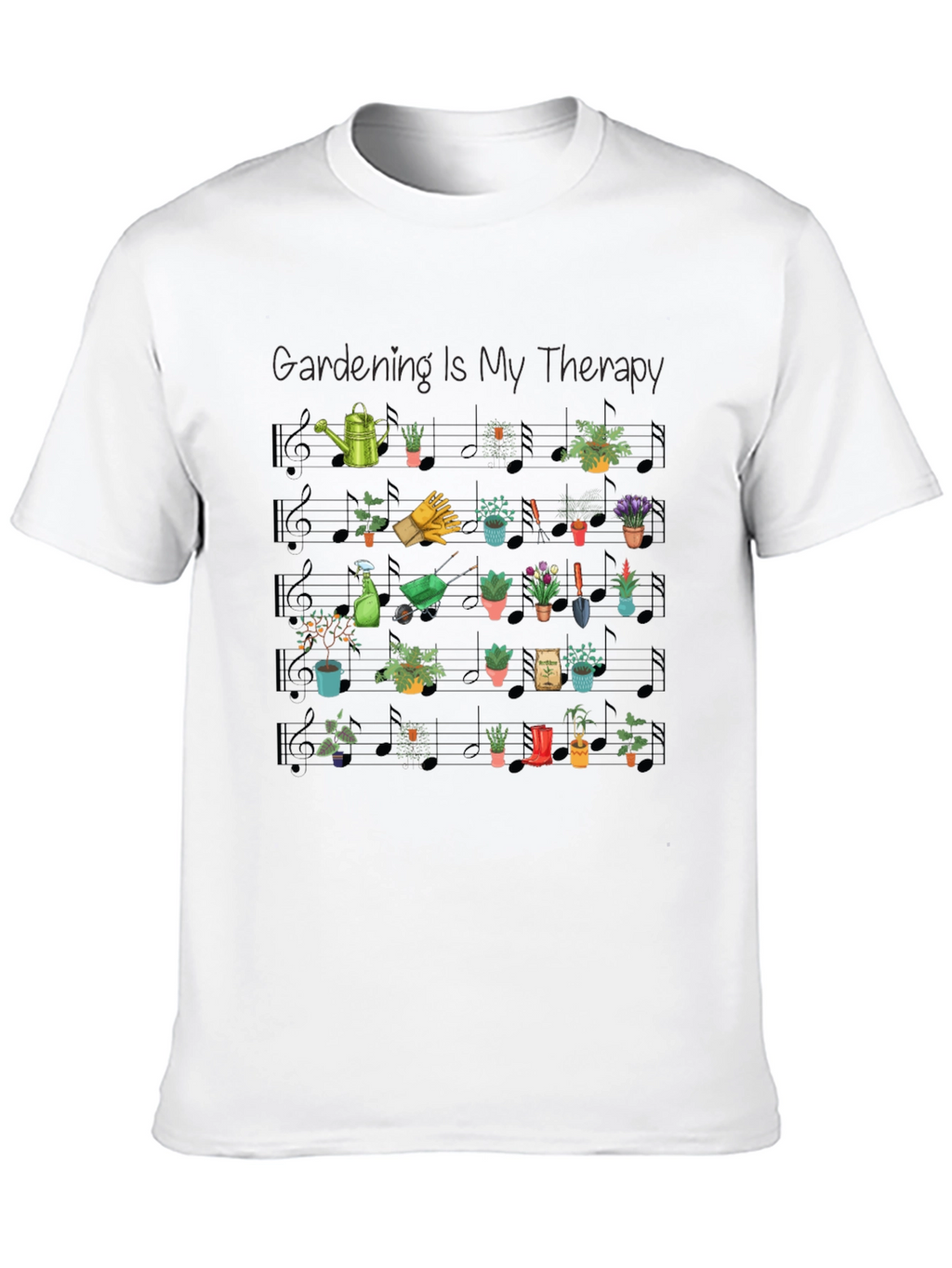 Gardening Is My Therapy T-Shirt