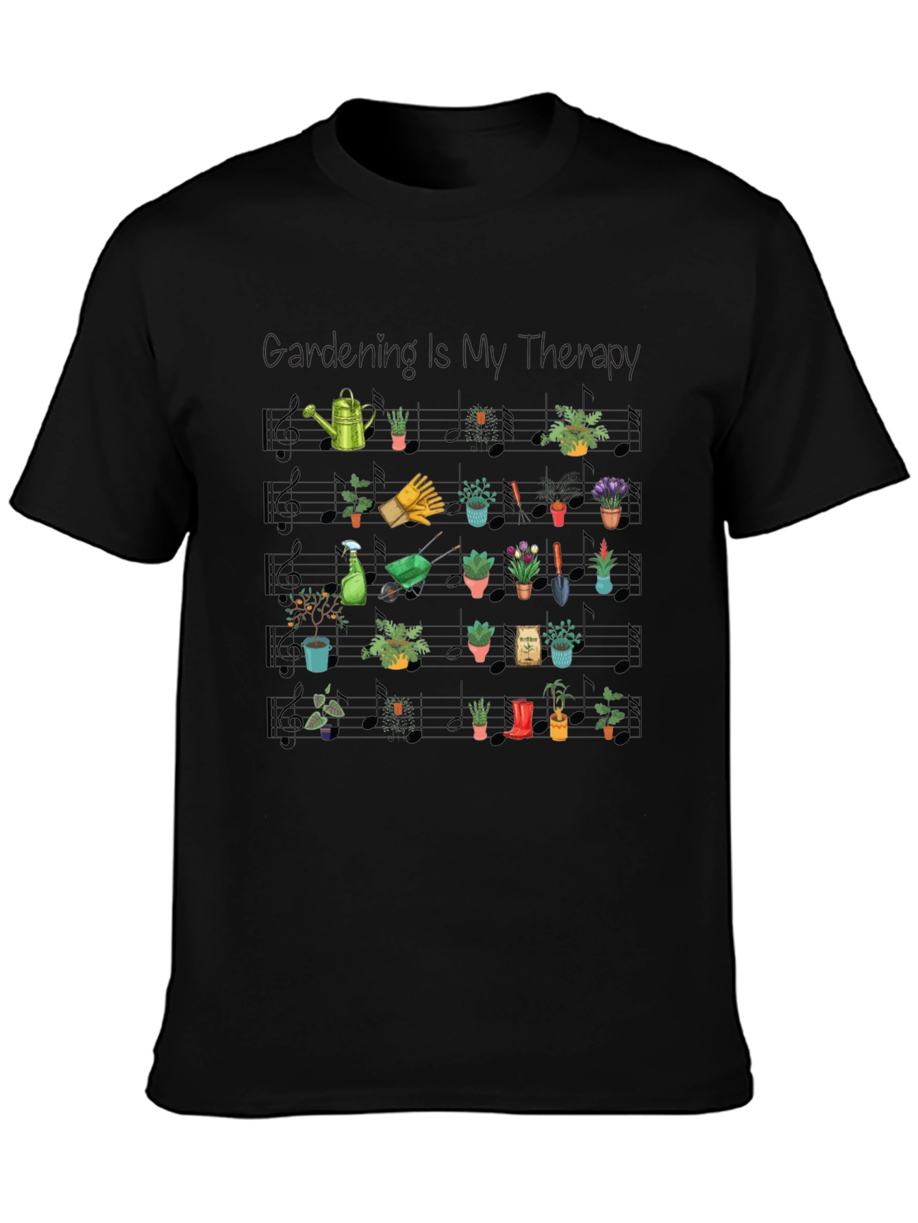 Gardening Is My Therapy T-Shirt