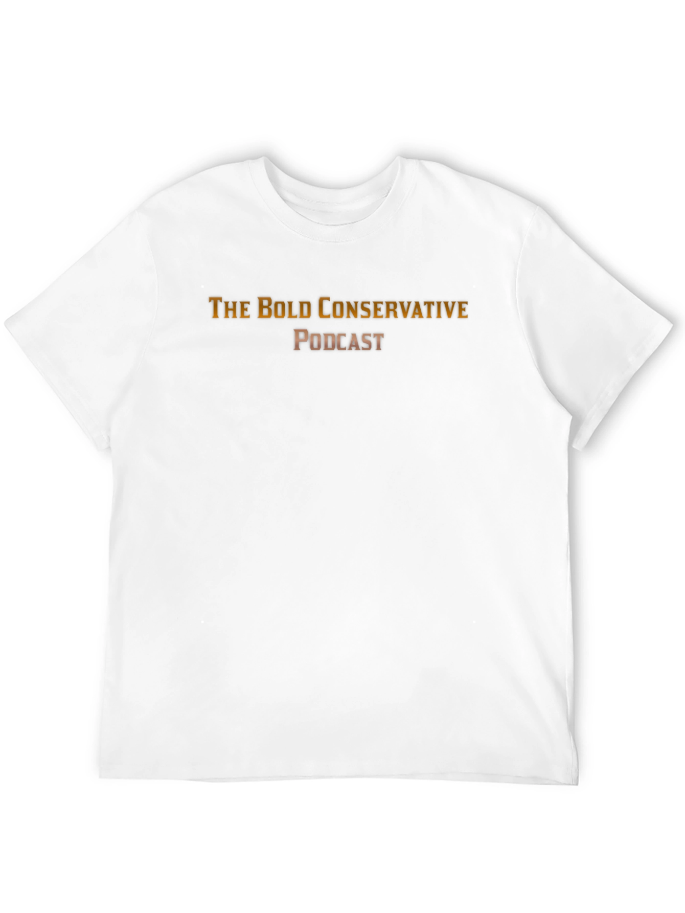 The Bold Conservative Podcast Black T-Shirt