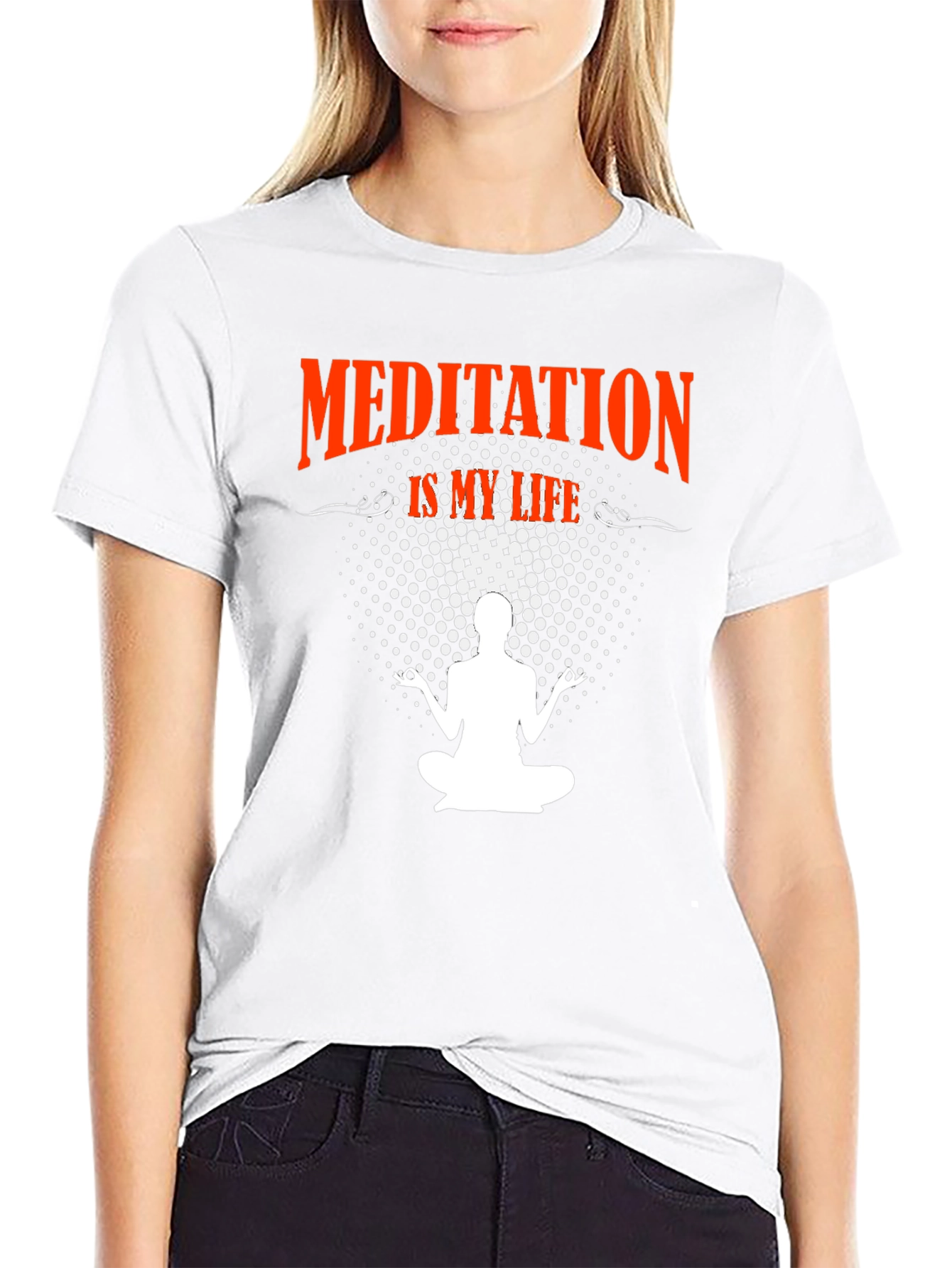 Meditation Is My Life Graphic T-Shirt