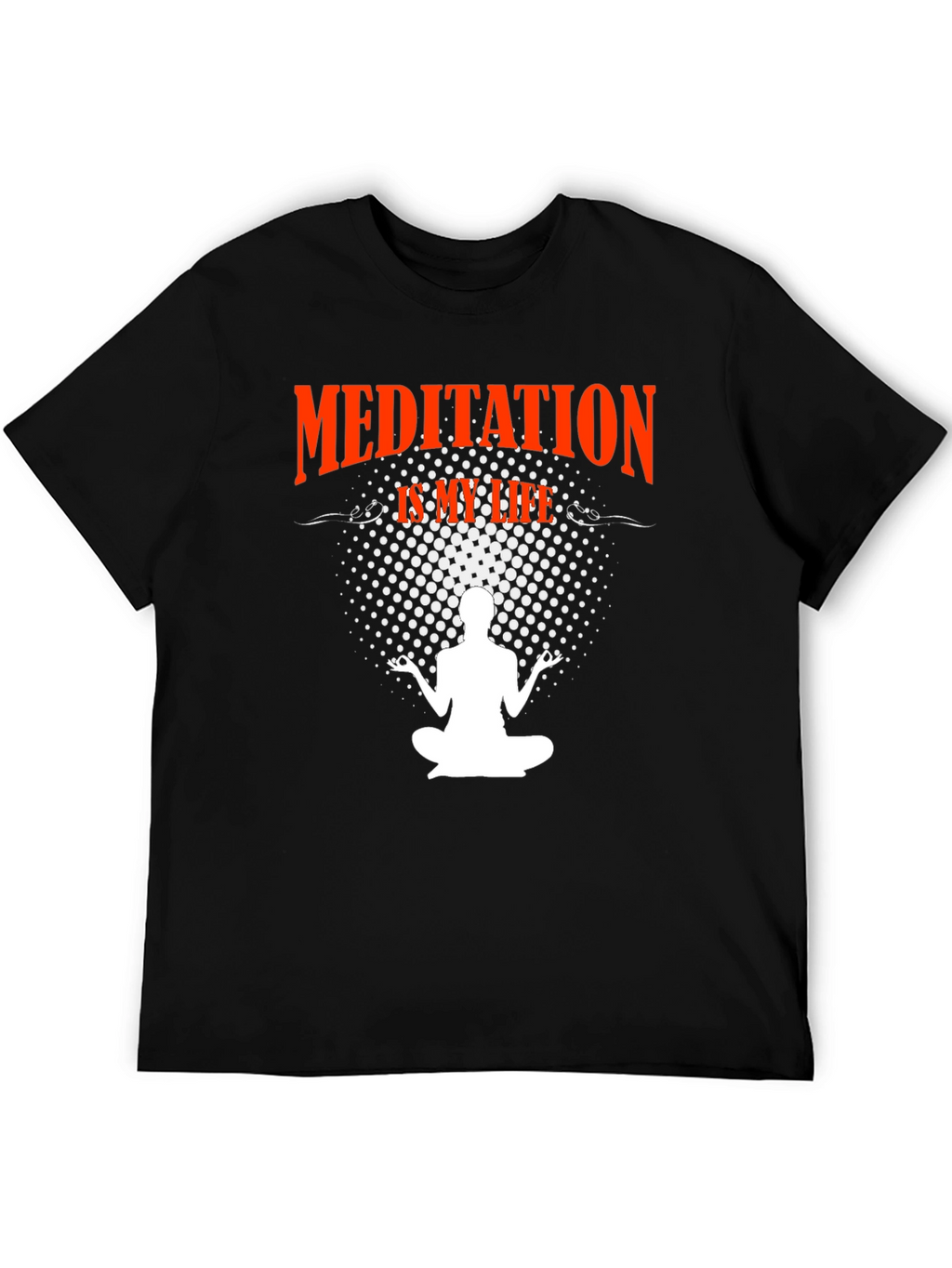 Meditation Is My Life Graphic T-Shirt