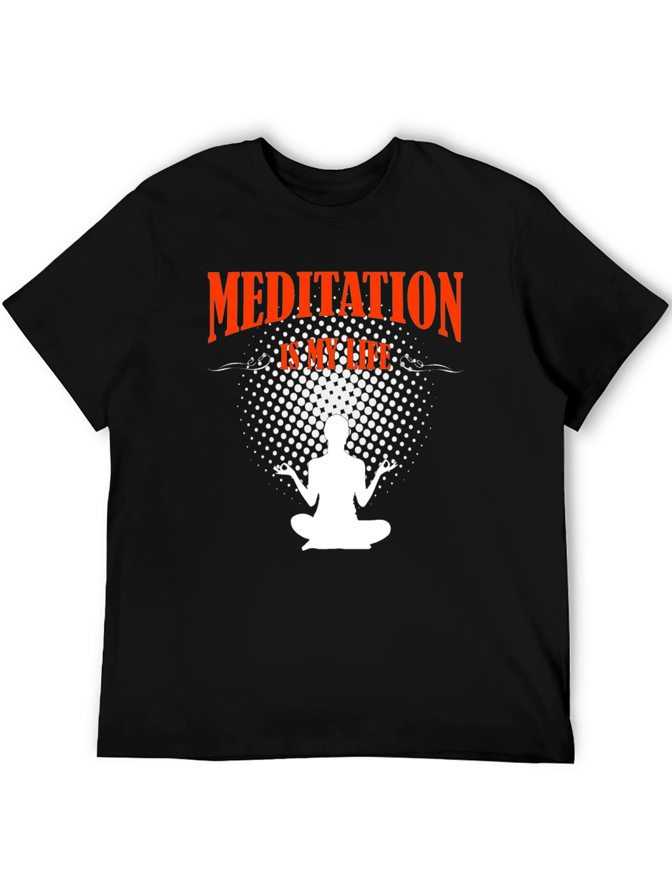 Meditation Is My Life Graphic T-Shirt