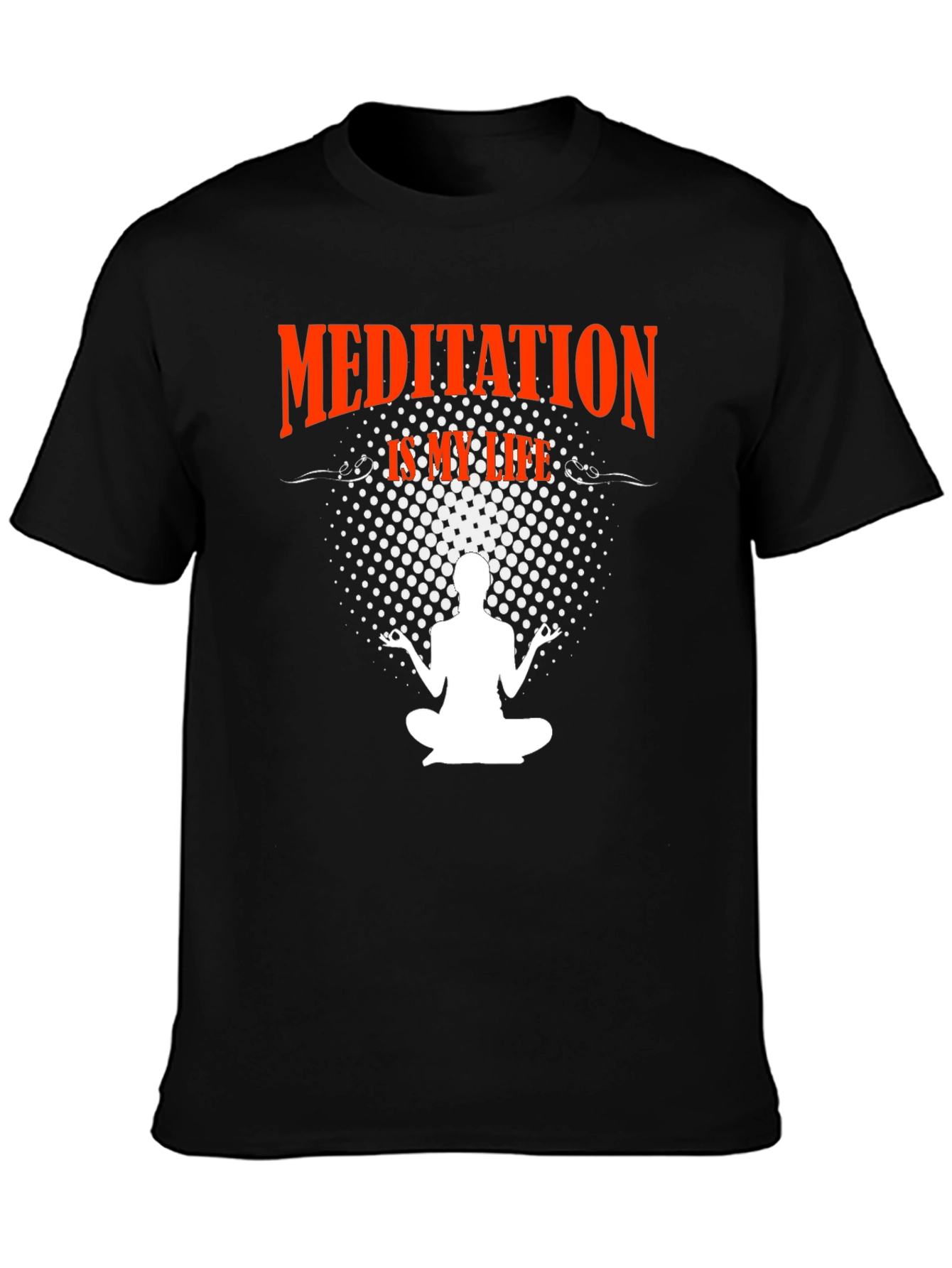 Meditation Is My Life Graphic T-Shirt