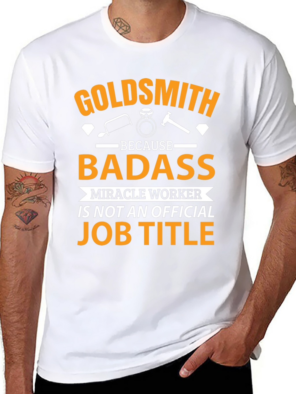 Goldsmith Badass Job Title T-Shirt