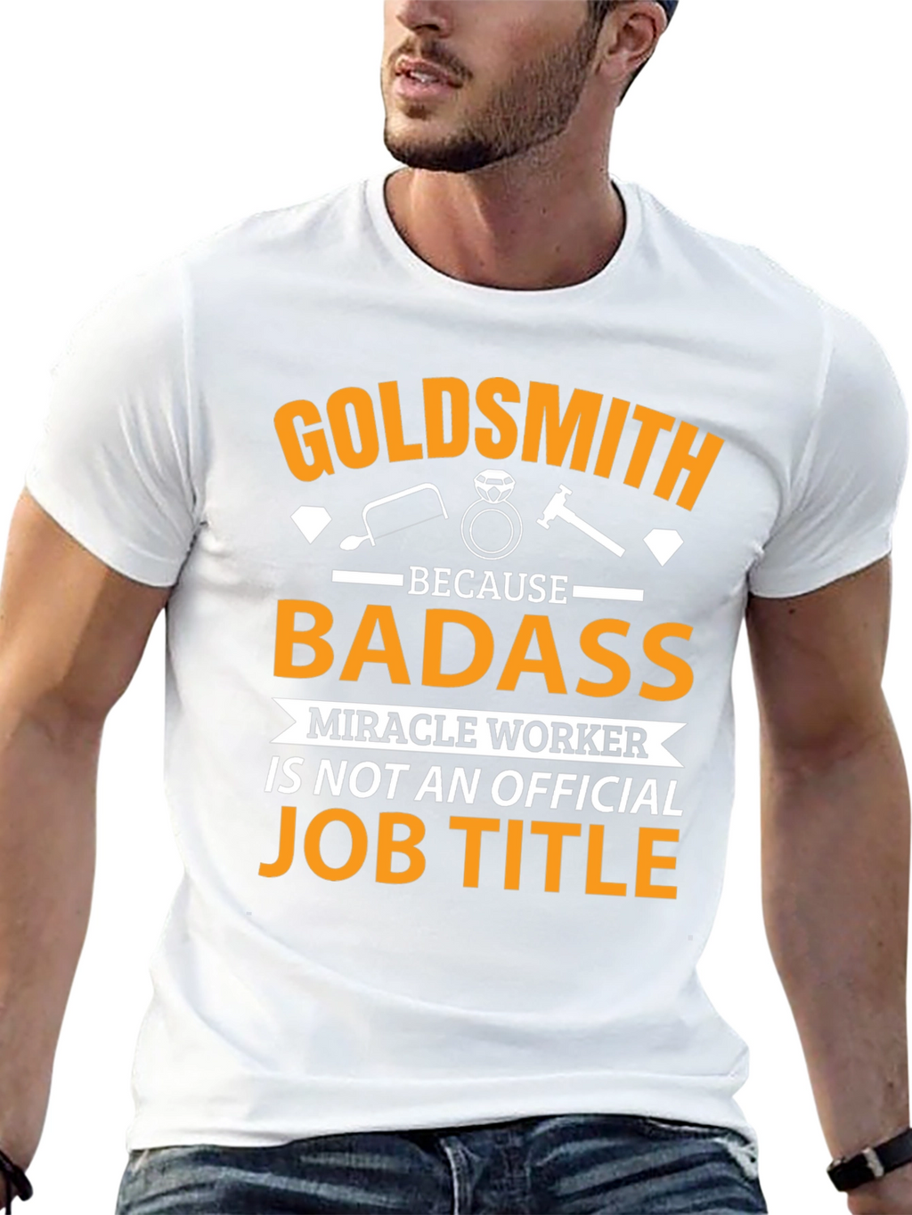 Goldsmith Badass Job Title T-Shirt