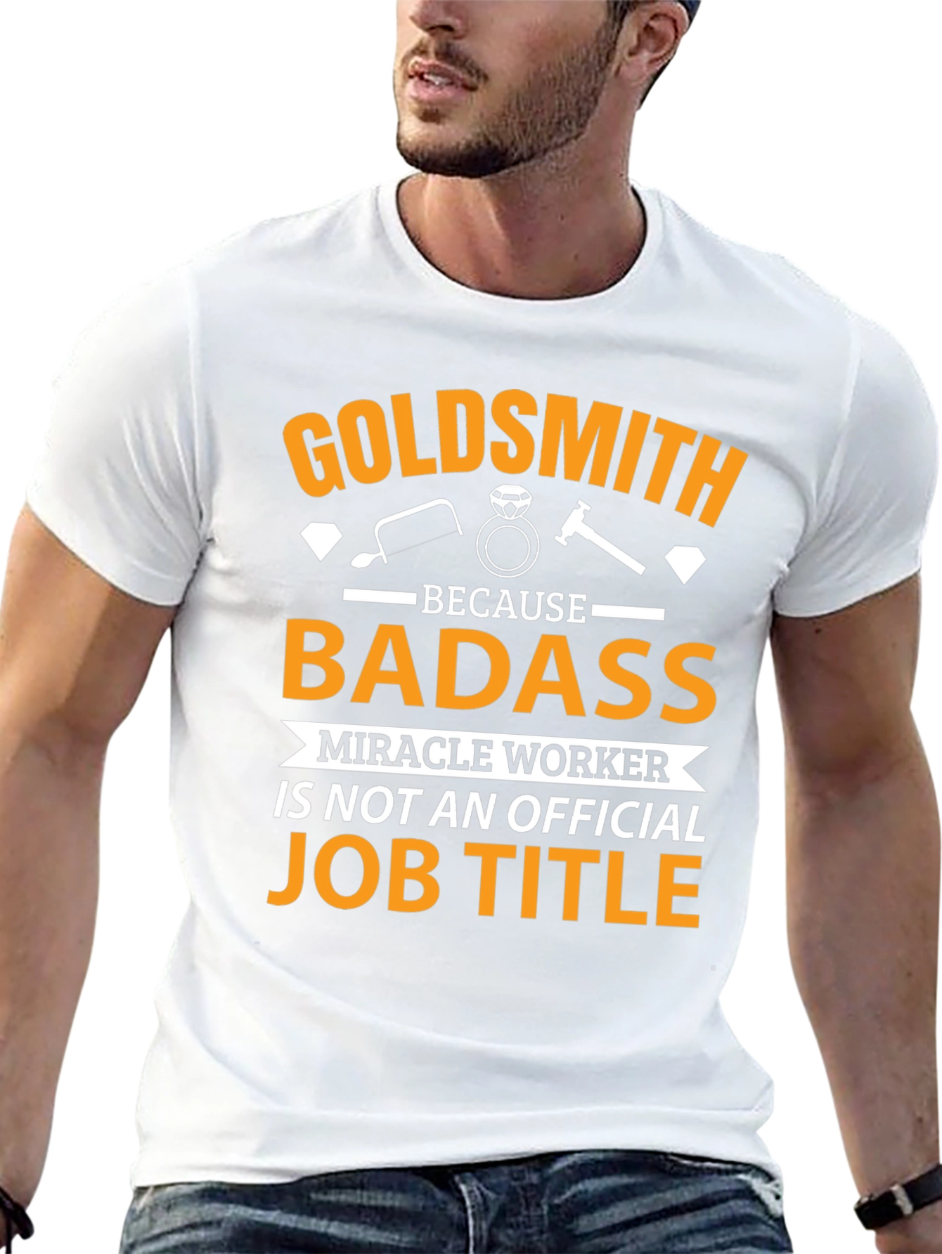 Goldsmith Badass Job Title T-Shirt