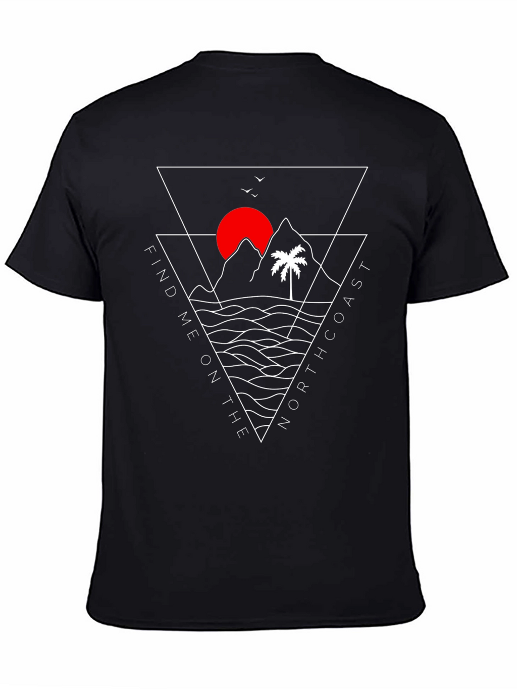 North Coast Graphic Tee - Black