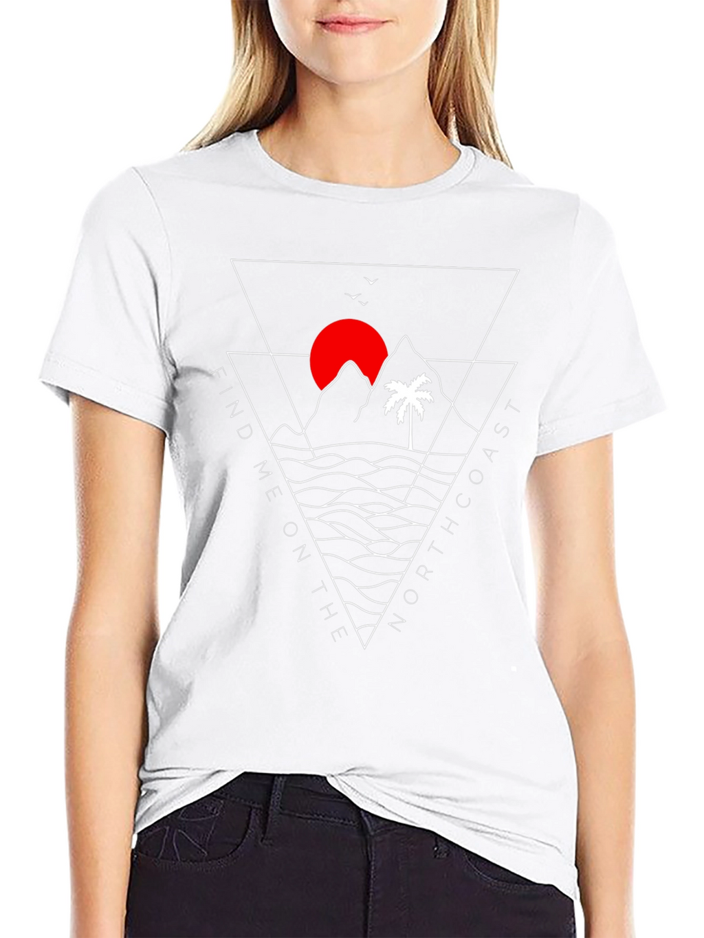 North Coast Graphic Tee - Black