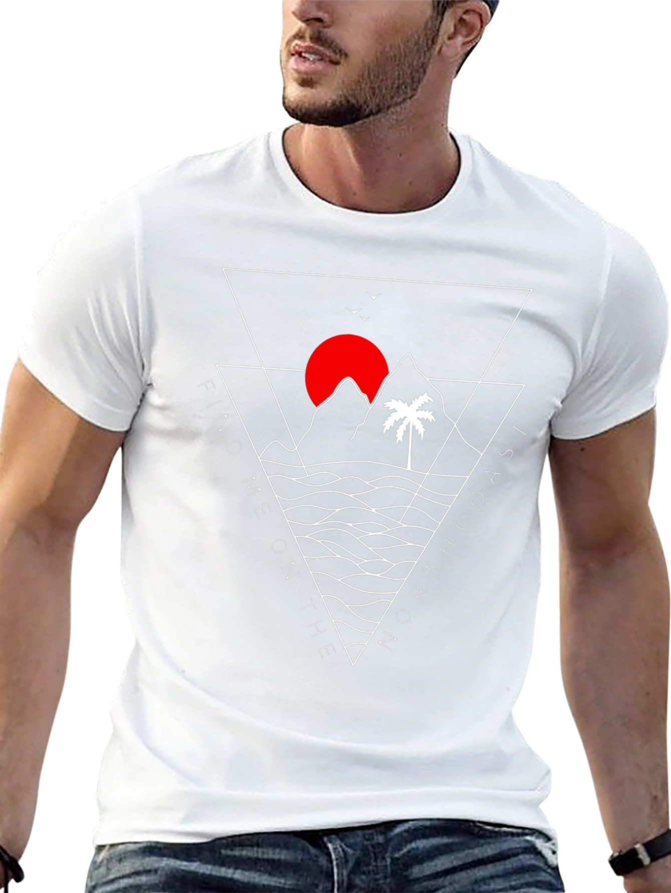 North Coast Graphic Tee - Black