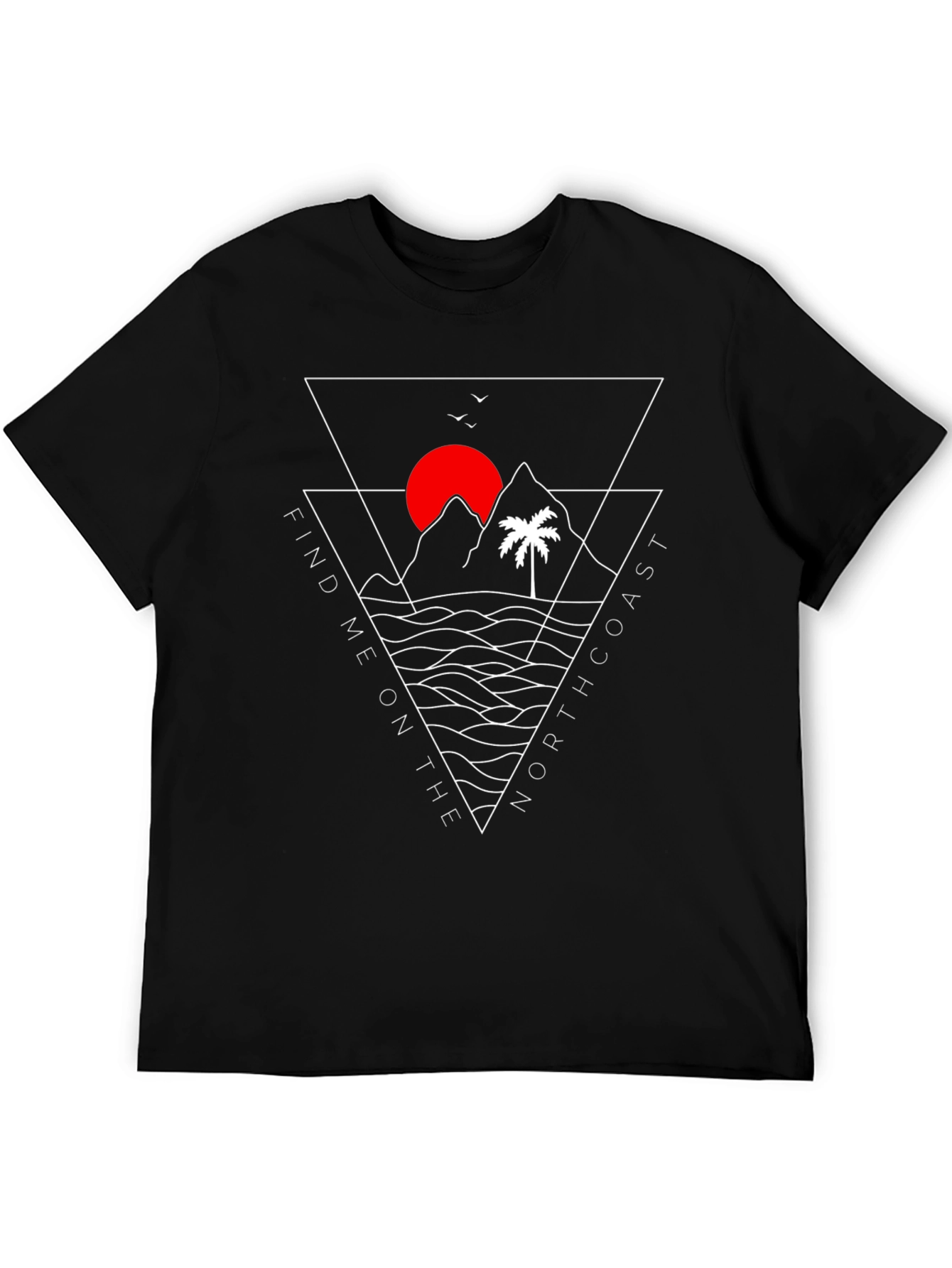 North Coast Graphic Tee - Black