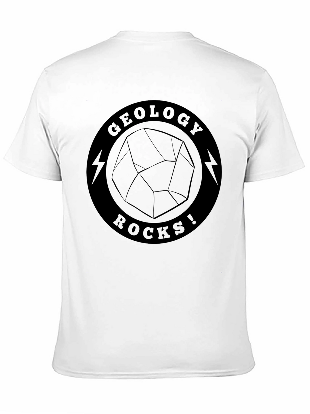 Geology Rocks! Black Graphic T-Shirt