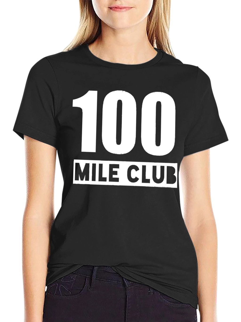 100 Mile Club Black T-Shirt