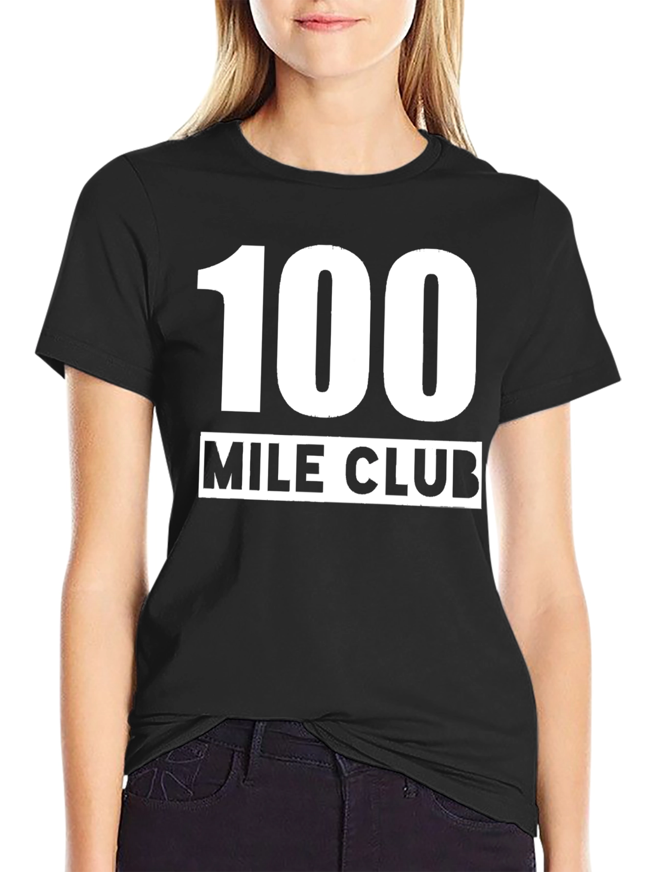 100 Mile Club Black T-Shirt