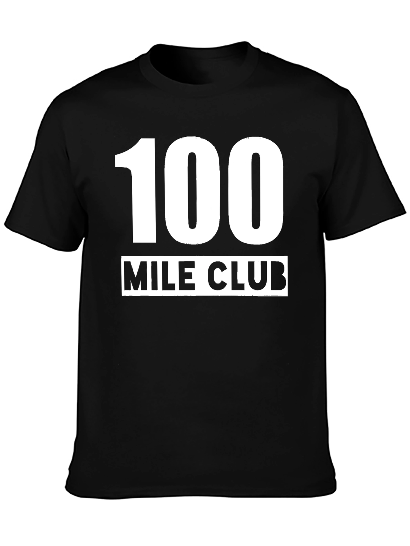 100 Mile Club Black T-Shirt