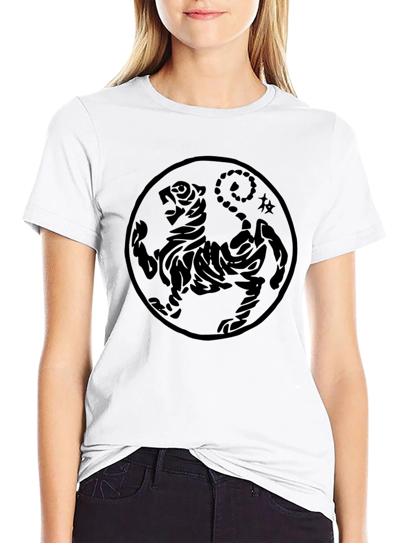 Black Tiger Graphic Tee - Mens Stylish T-Shirt
