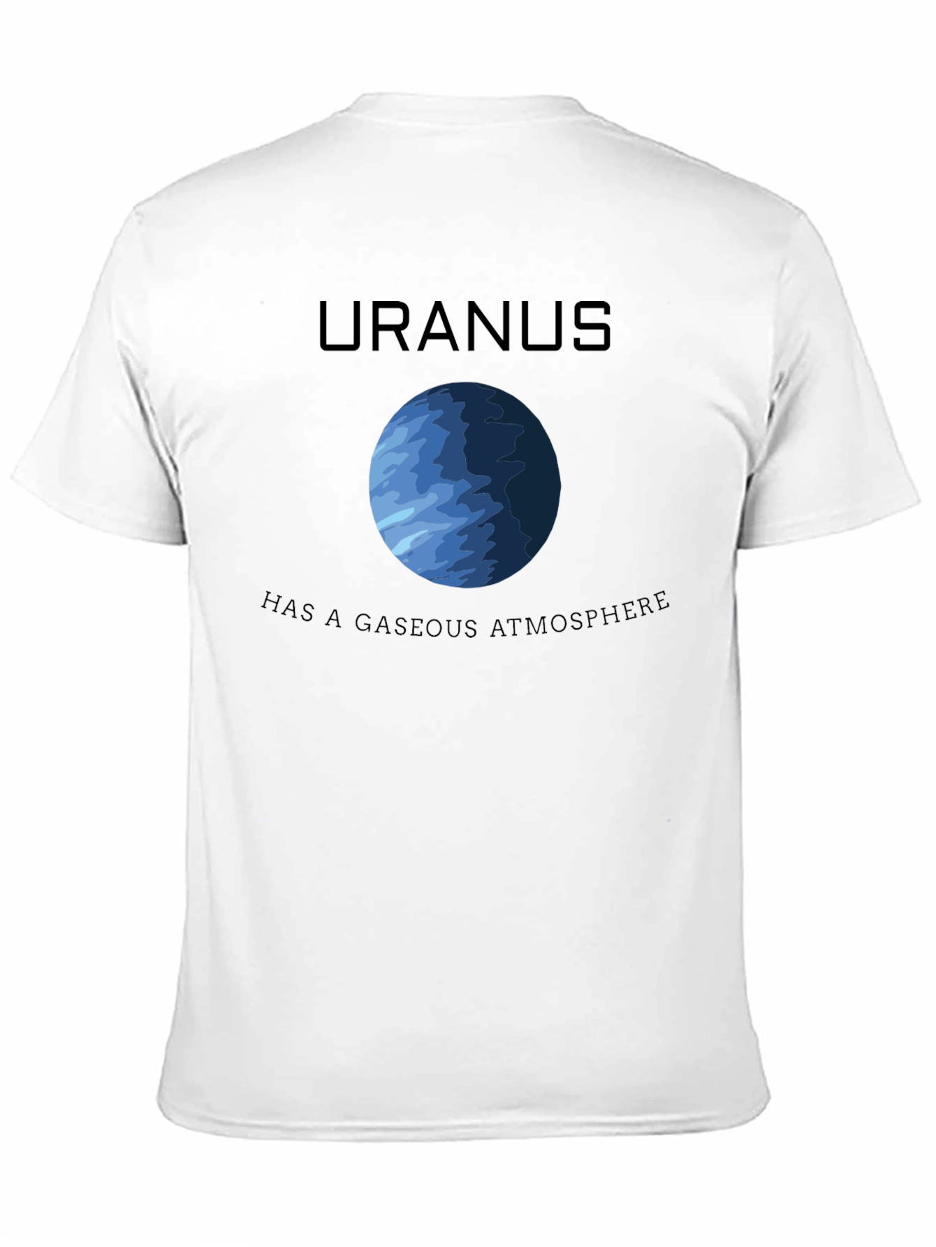 Uranus Gaseous Atmosphere Graphic Tee