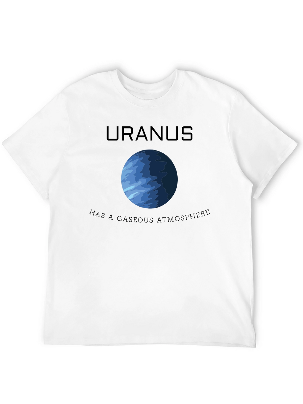 Uranus Gaseous Atmosphere Graphic Tee
