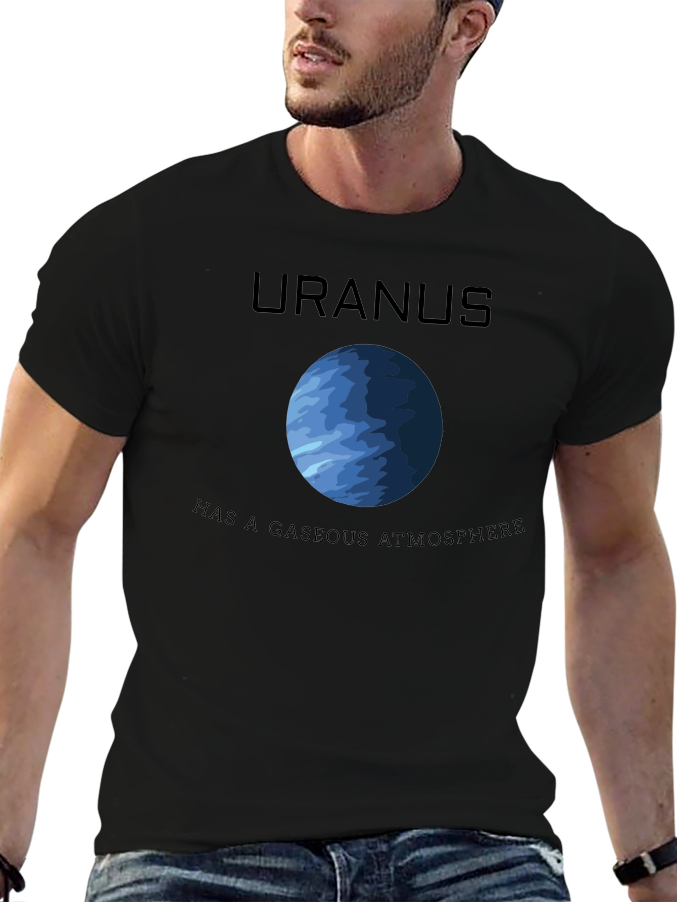 Uranus Gaseous Atmosphere Graphic Tee