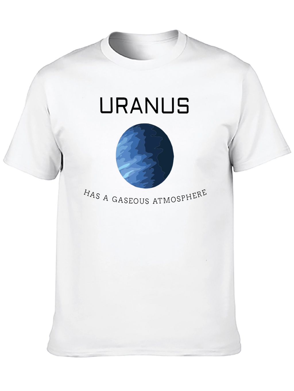Uranus Gaseous Atmosphere Graphic Tee