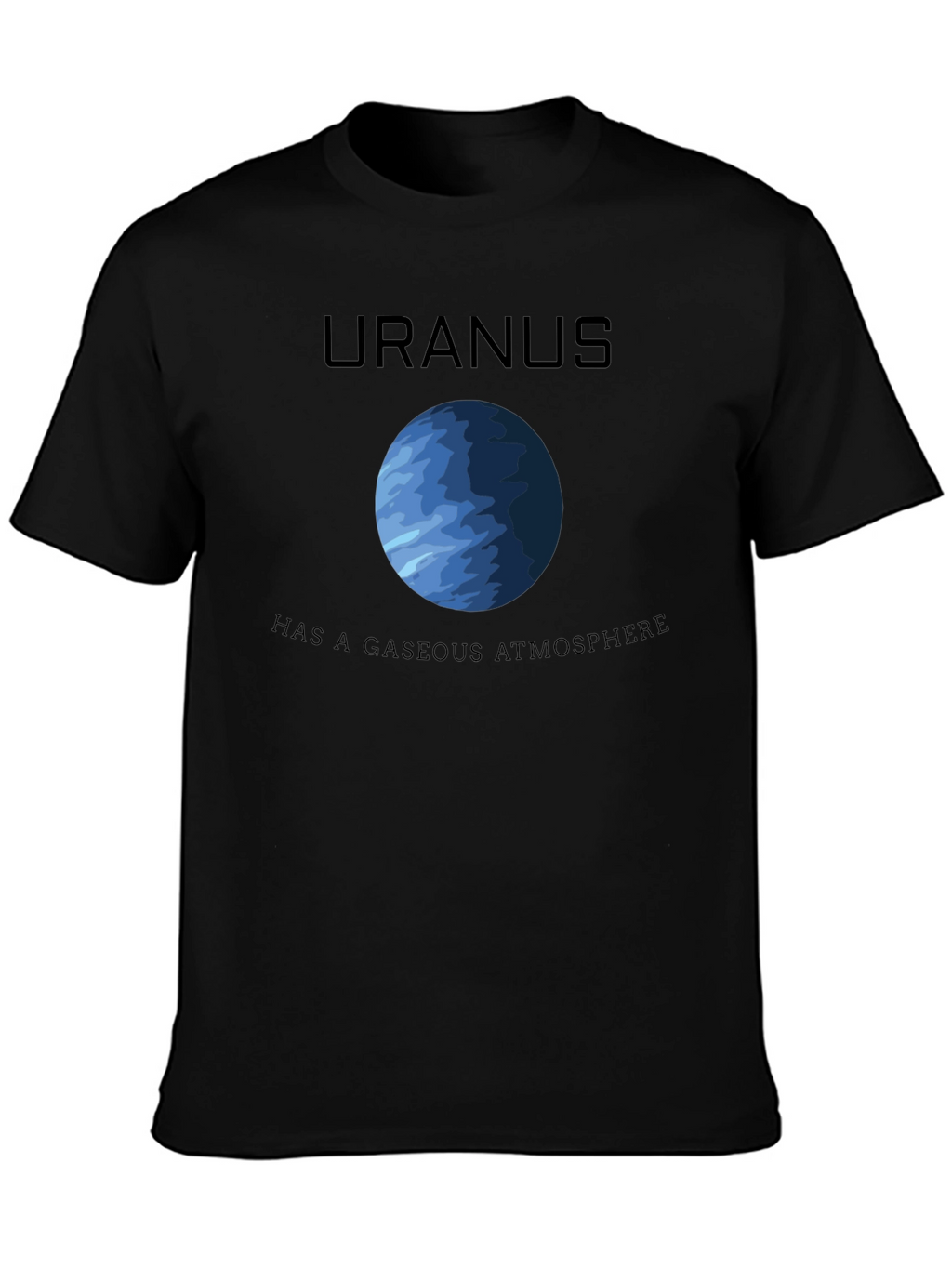 Uranus Gaseous Atmosphere Graphic Tee