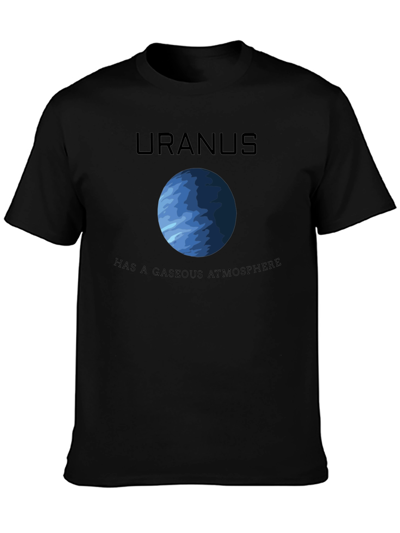 Uranus Gaseous Atmosphere Graphic Tee