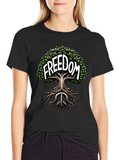 Freedom Tree Graphic T-Shirt