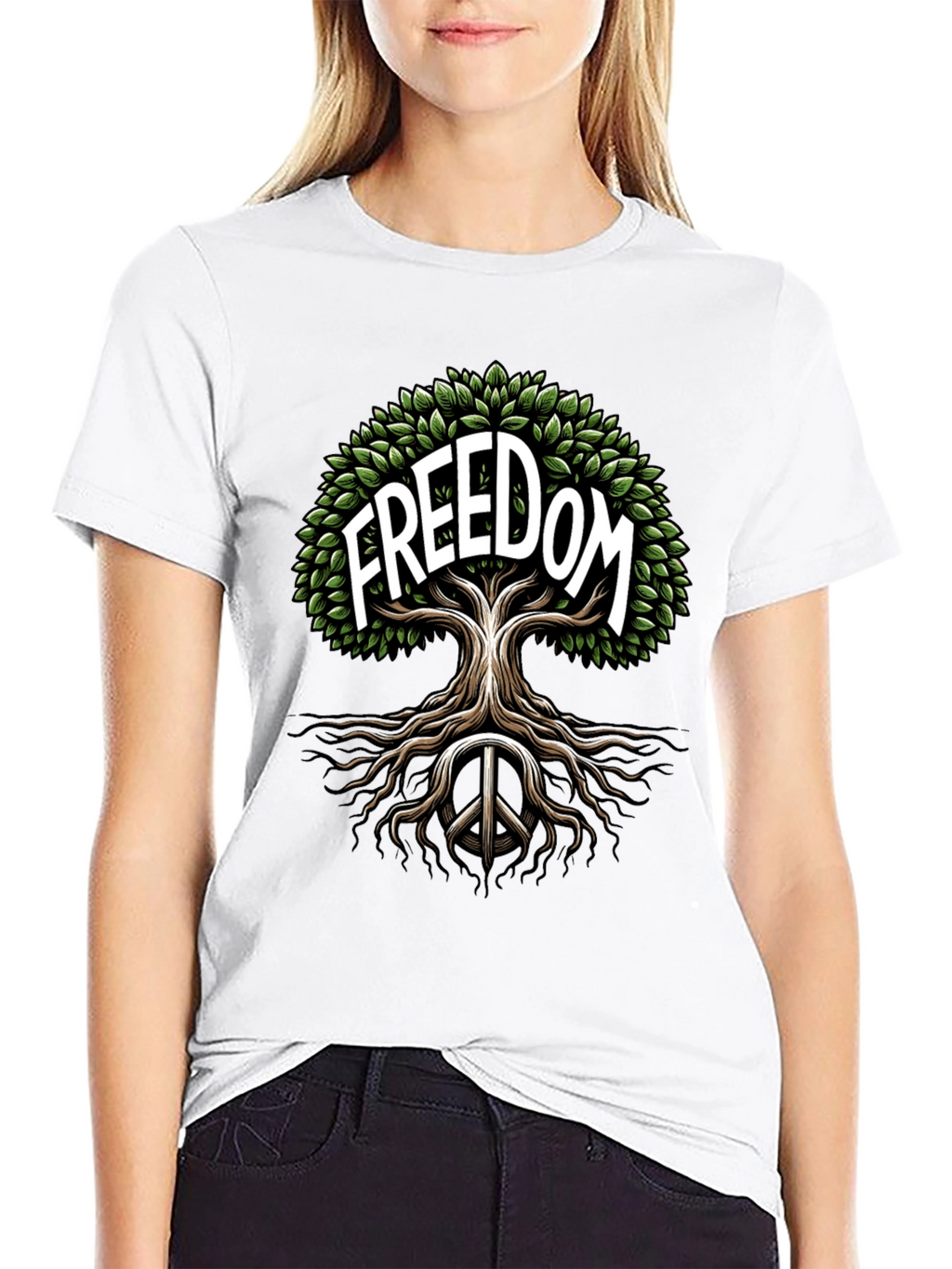 Freedom Tree Graphic T-Shirt