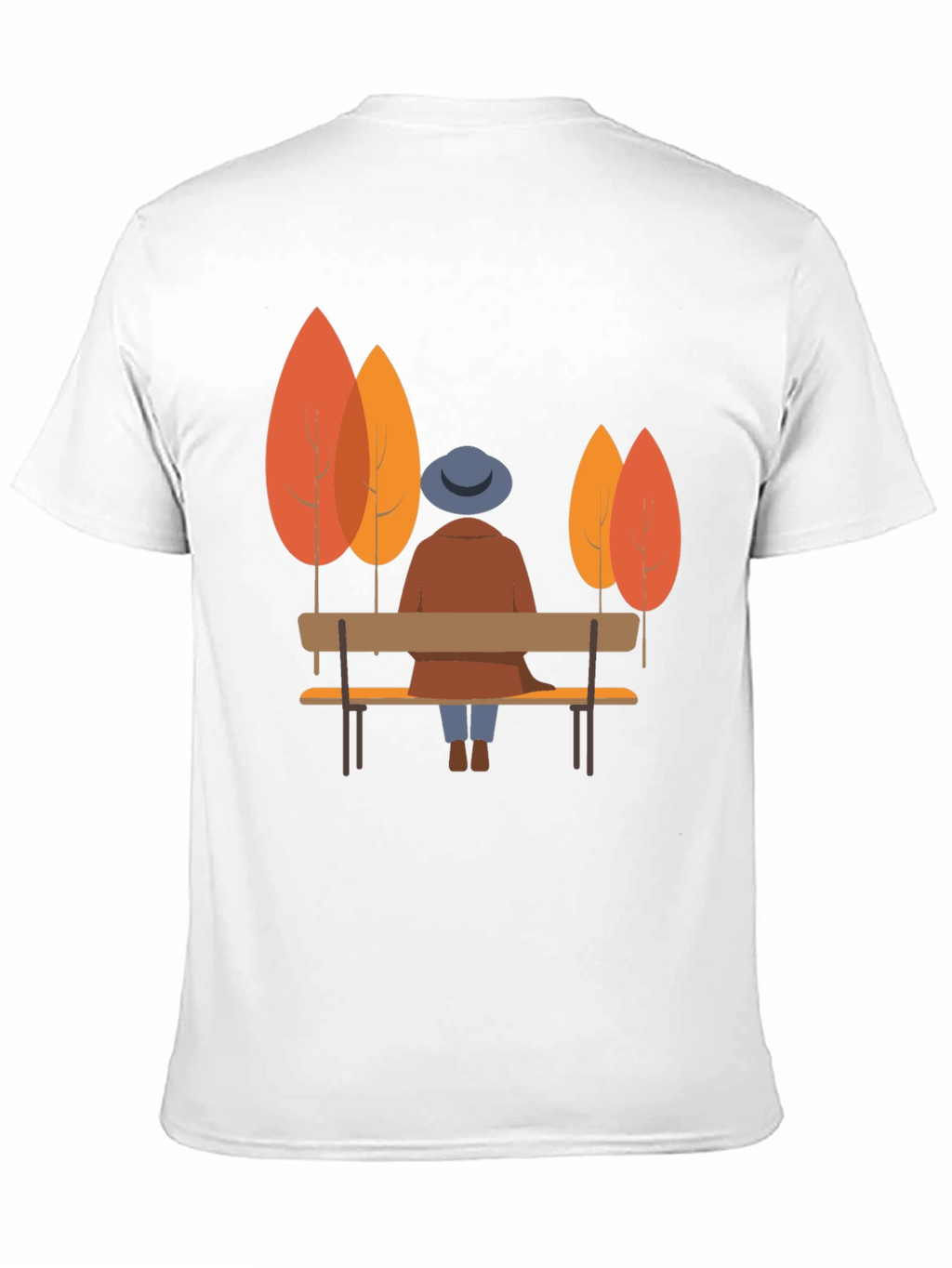Autumn Scene Graphic Tee - Comfort & Style