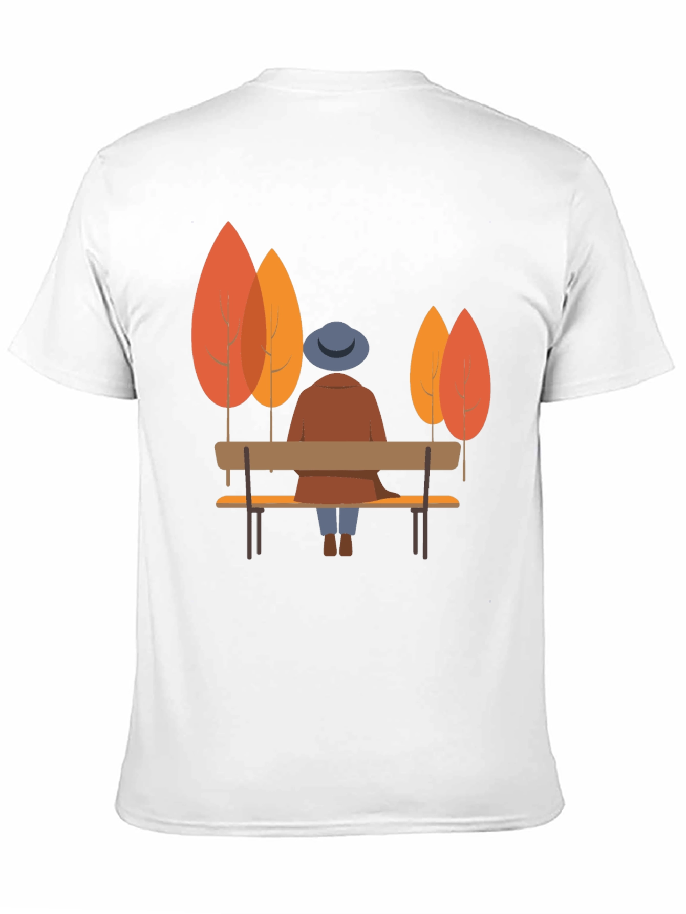Autumn Scene Graphic Tee - Comfort & Style