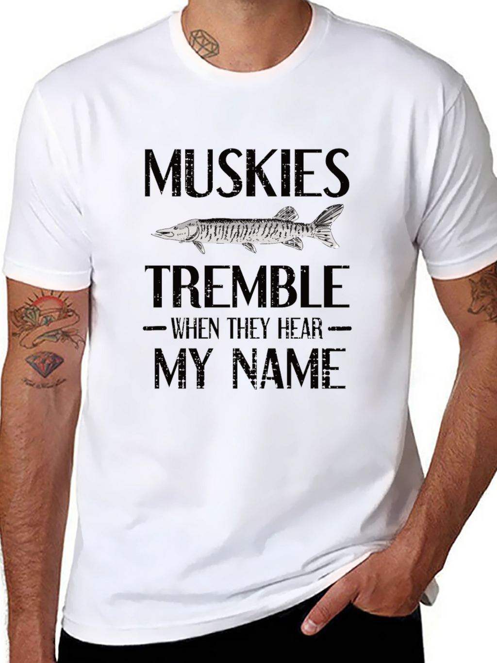Muskies Tremble Graphic T-Shirt