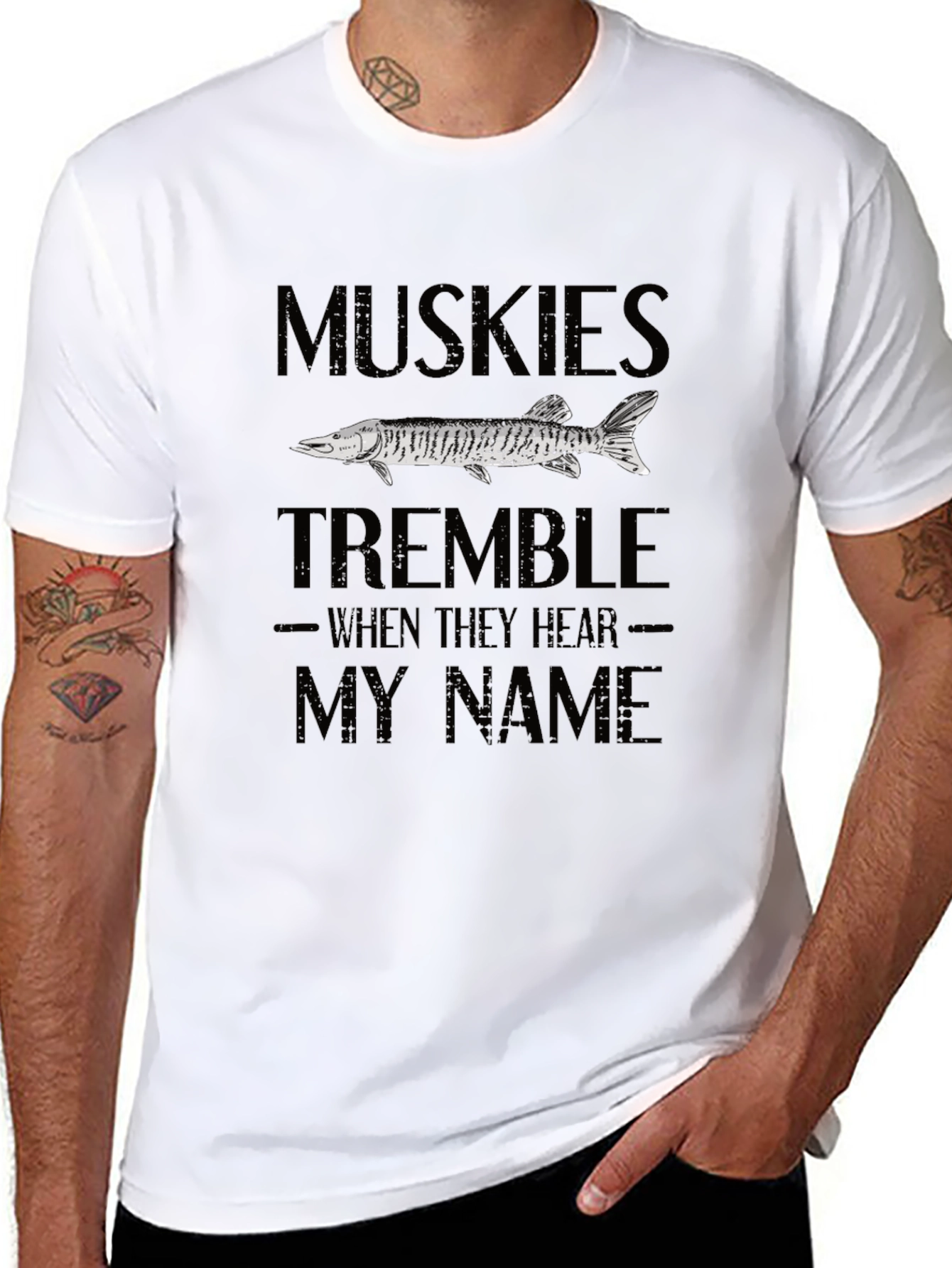 Muskies Tremble Graphic T-Shirt