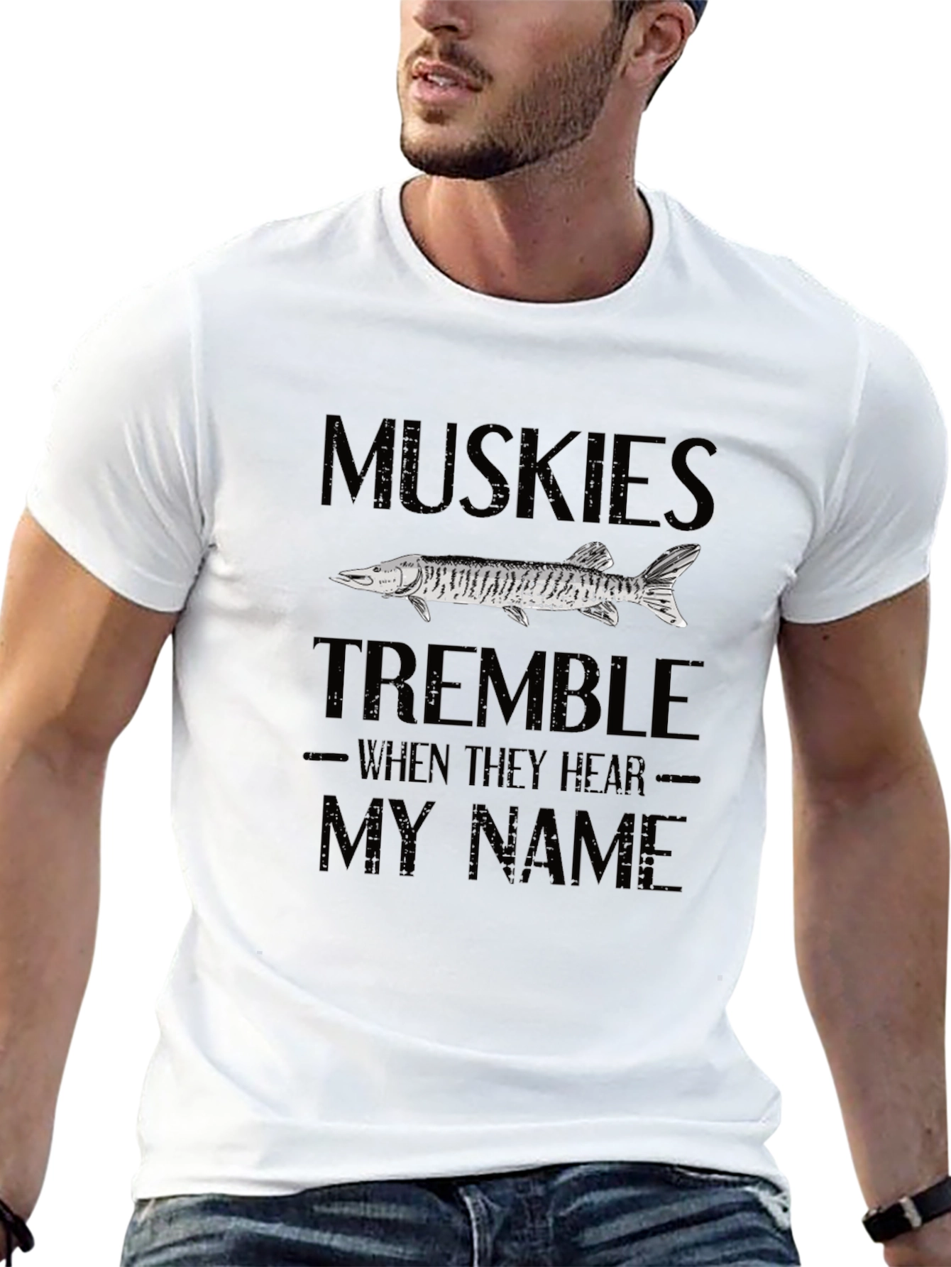 Muskies Tremble Graphic T-Shirt