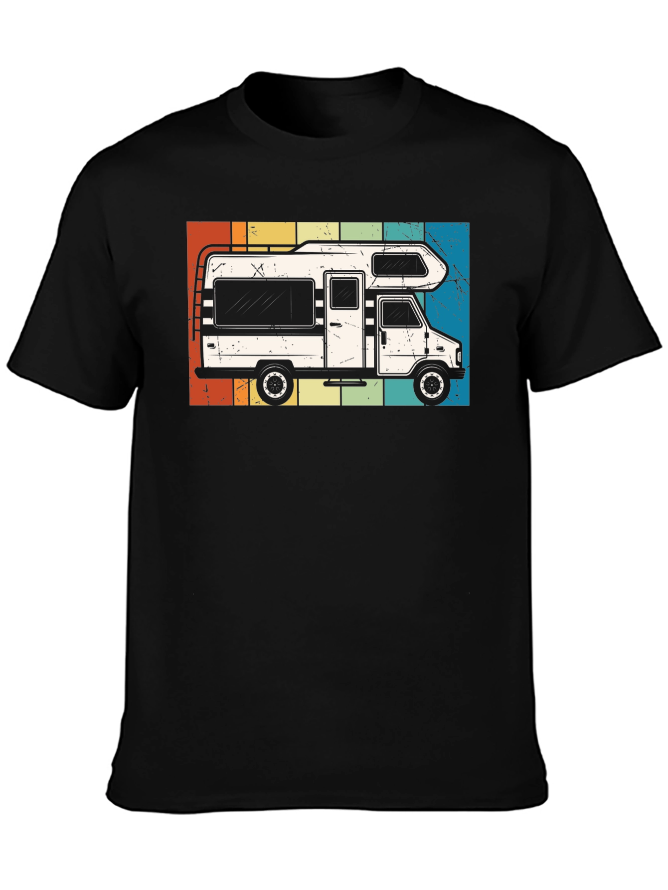 Vintage RV Camper T-Shirt - Retro Road Trip Tee