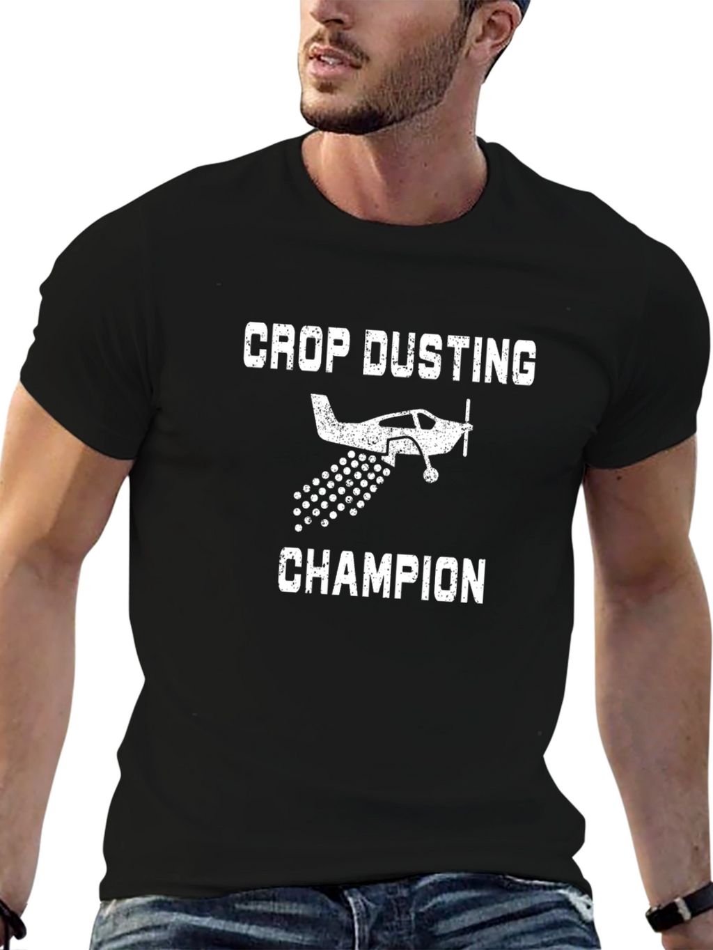 Crop Dusting Champion Graphic T-Shirt