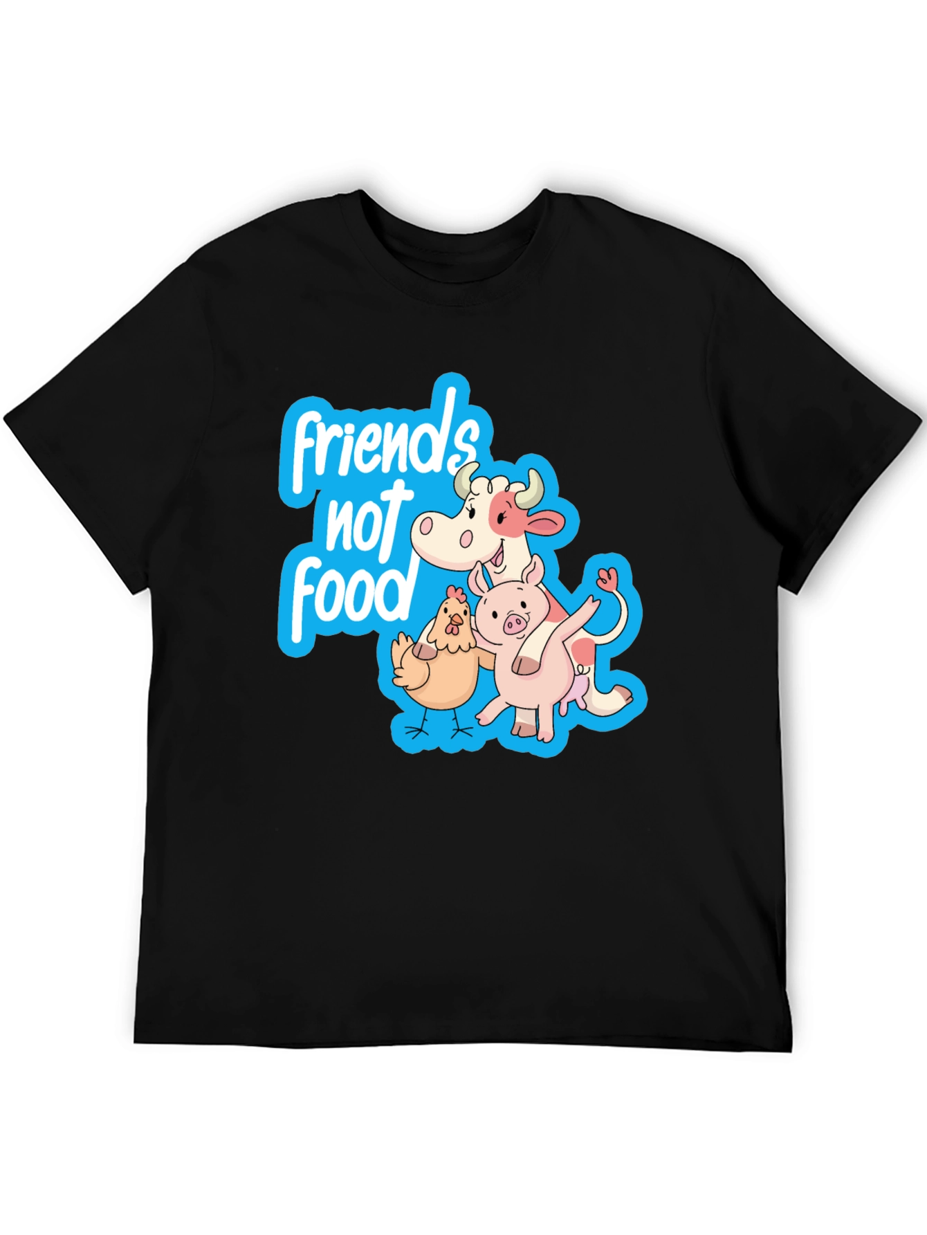 Friends Not Food Vegan T-Shirt