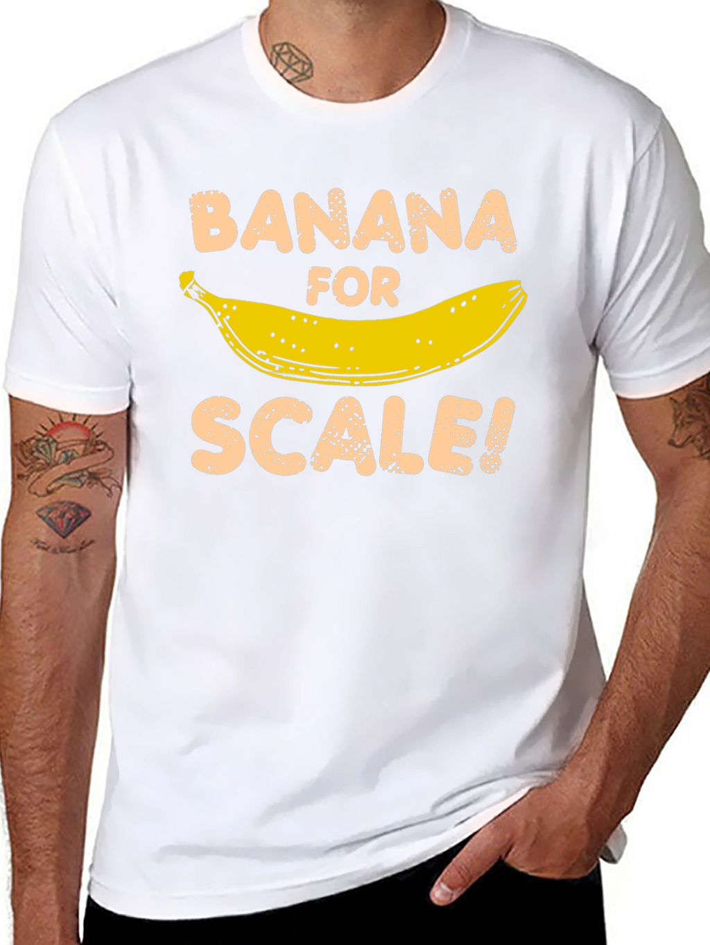 Banana For Scale Funny T-Shirt