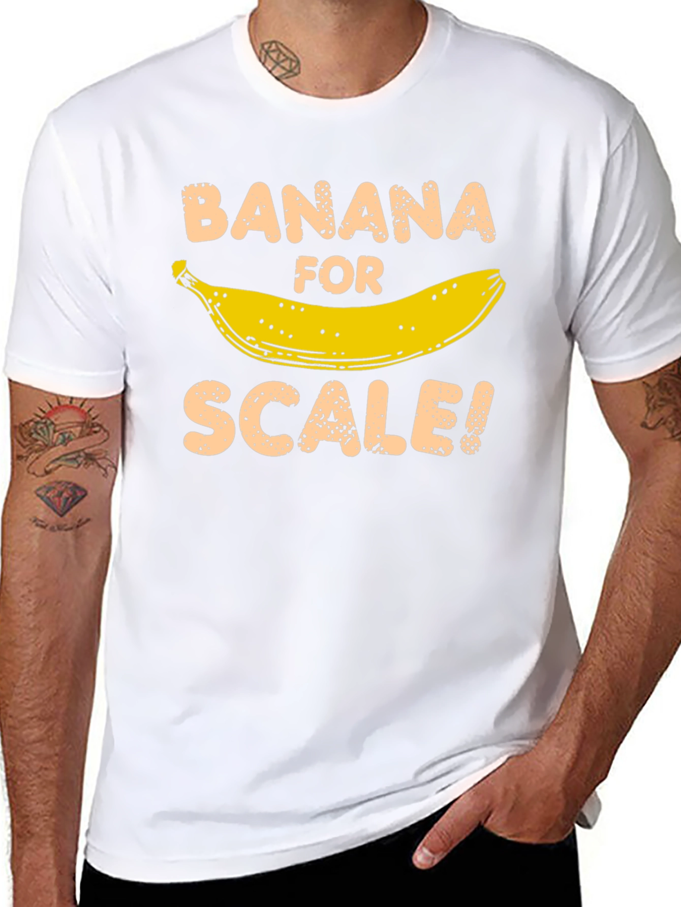 Banana For Scale Funny T-Shirt