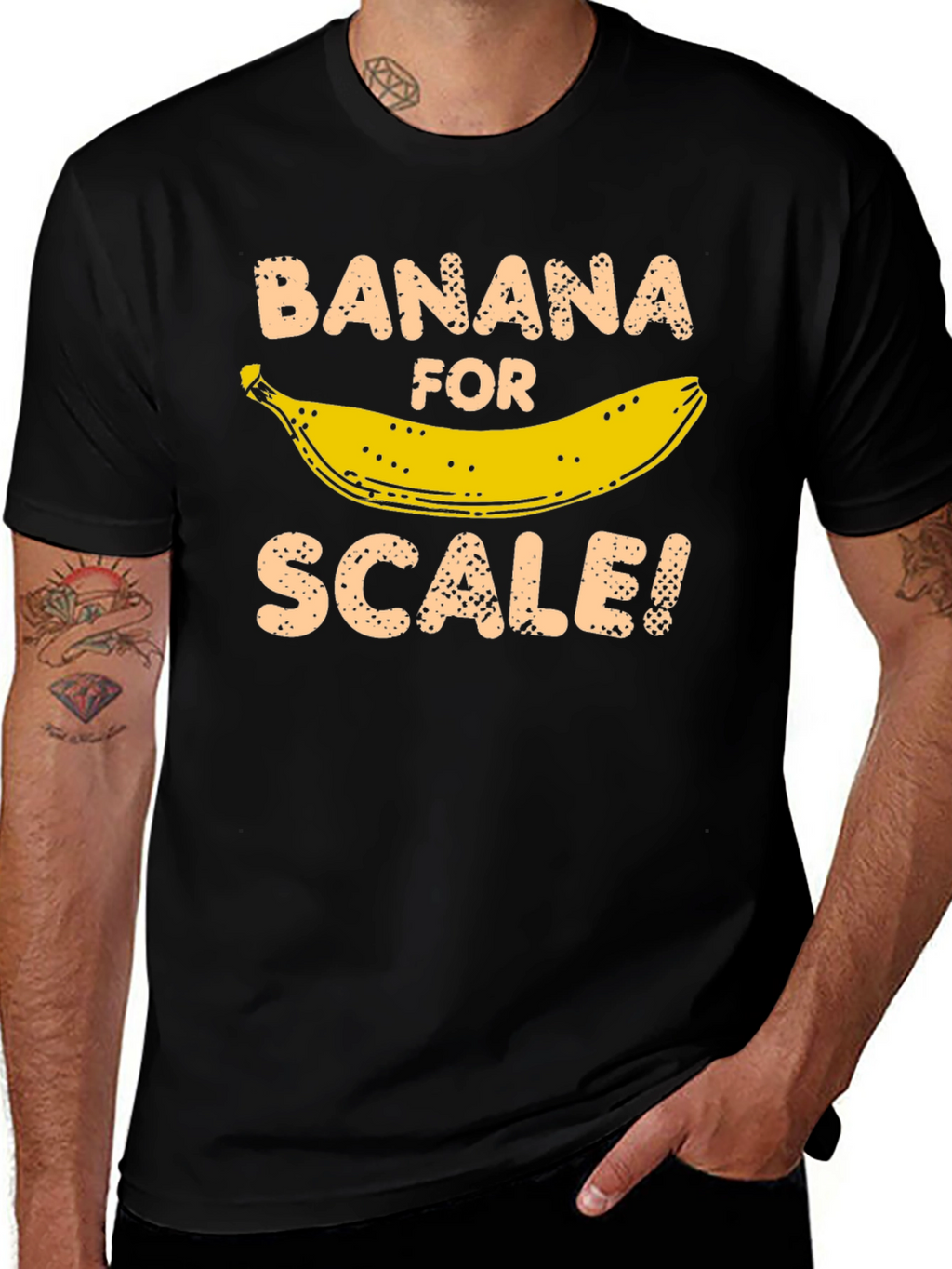 Banana For Scale Funny T-Shirt