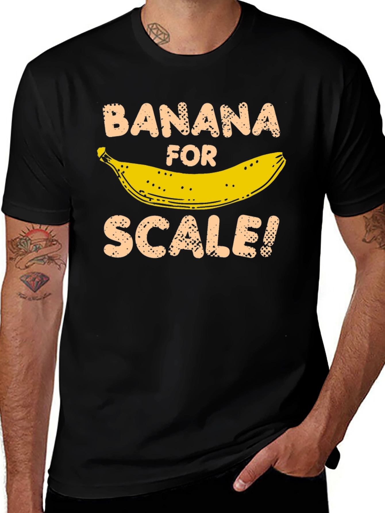 Banana For Scale Funny T-Shirt