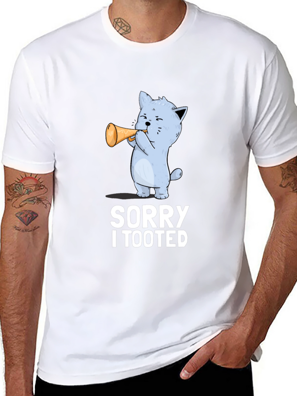 Sorry I Tooted Funny Cat T-Shirt