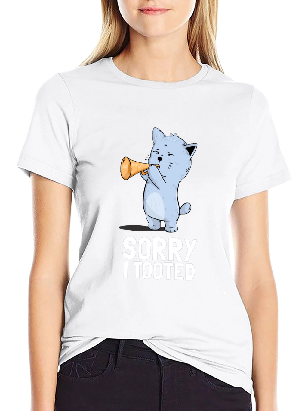 Sorry I Tooted Funny Cat T-Shirt