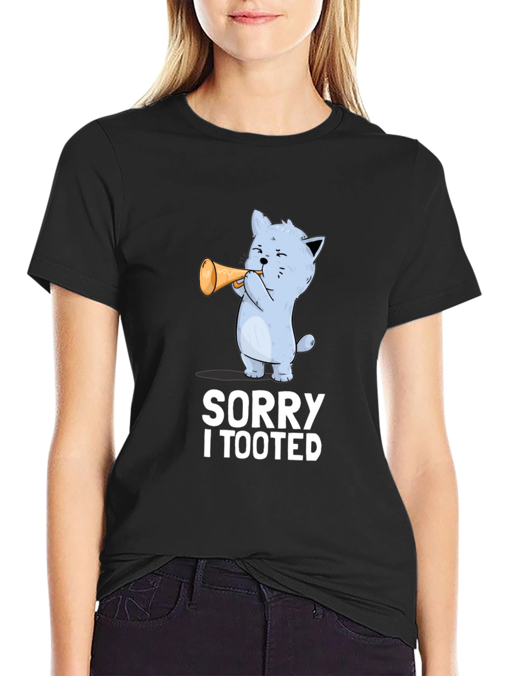 Sorry I Tooted Funny Cat T-Shirt