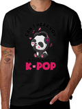 Cute Panda K-Pop T-Shirt - Unisex