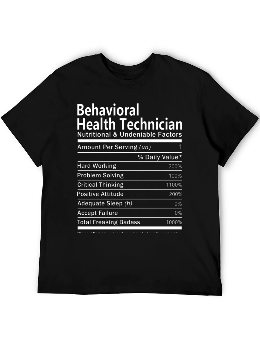 Behavioral Health Technician Novelty T-Shirt