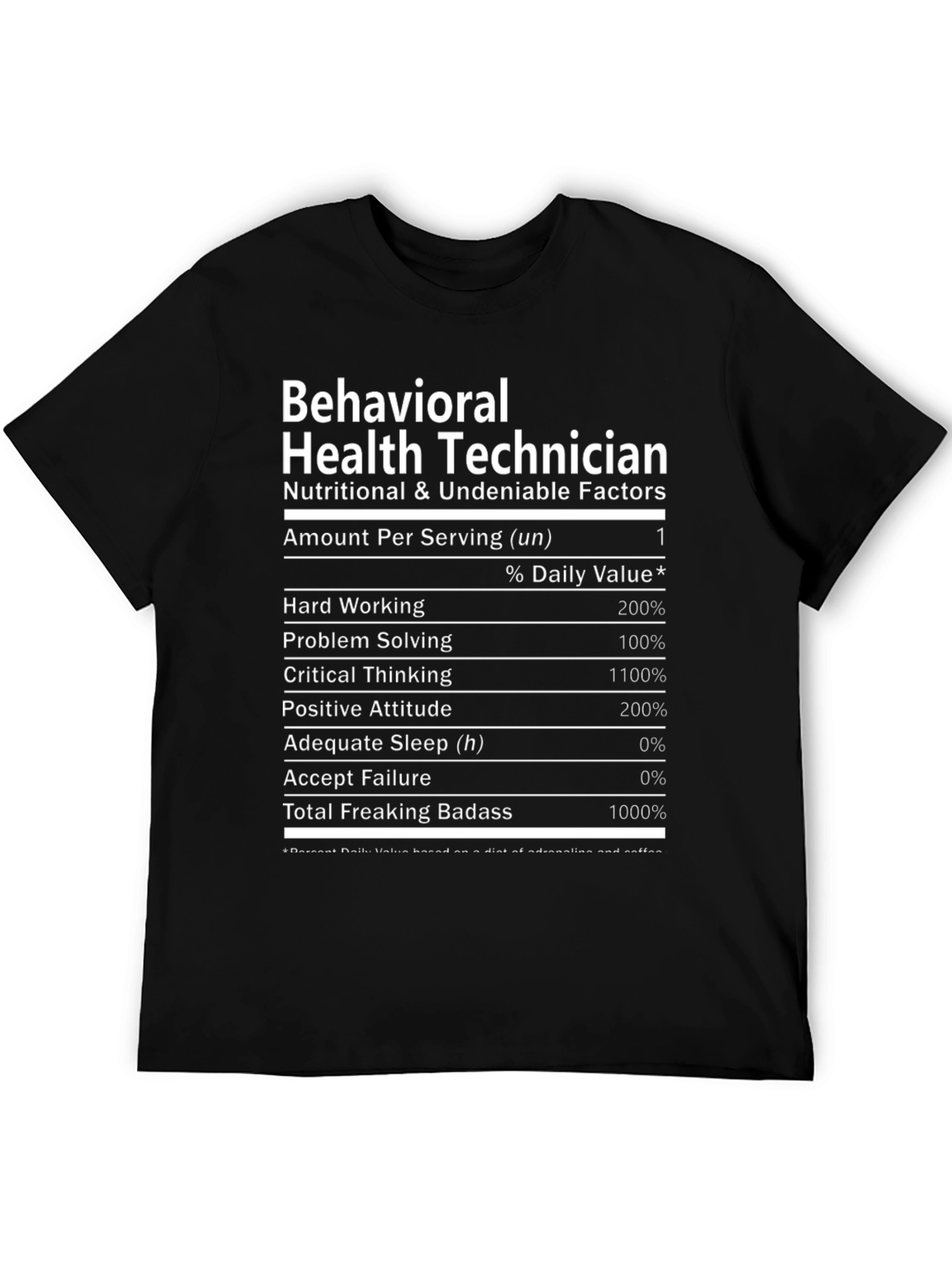Behavioral Health Technician Novelty T-Shirt