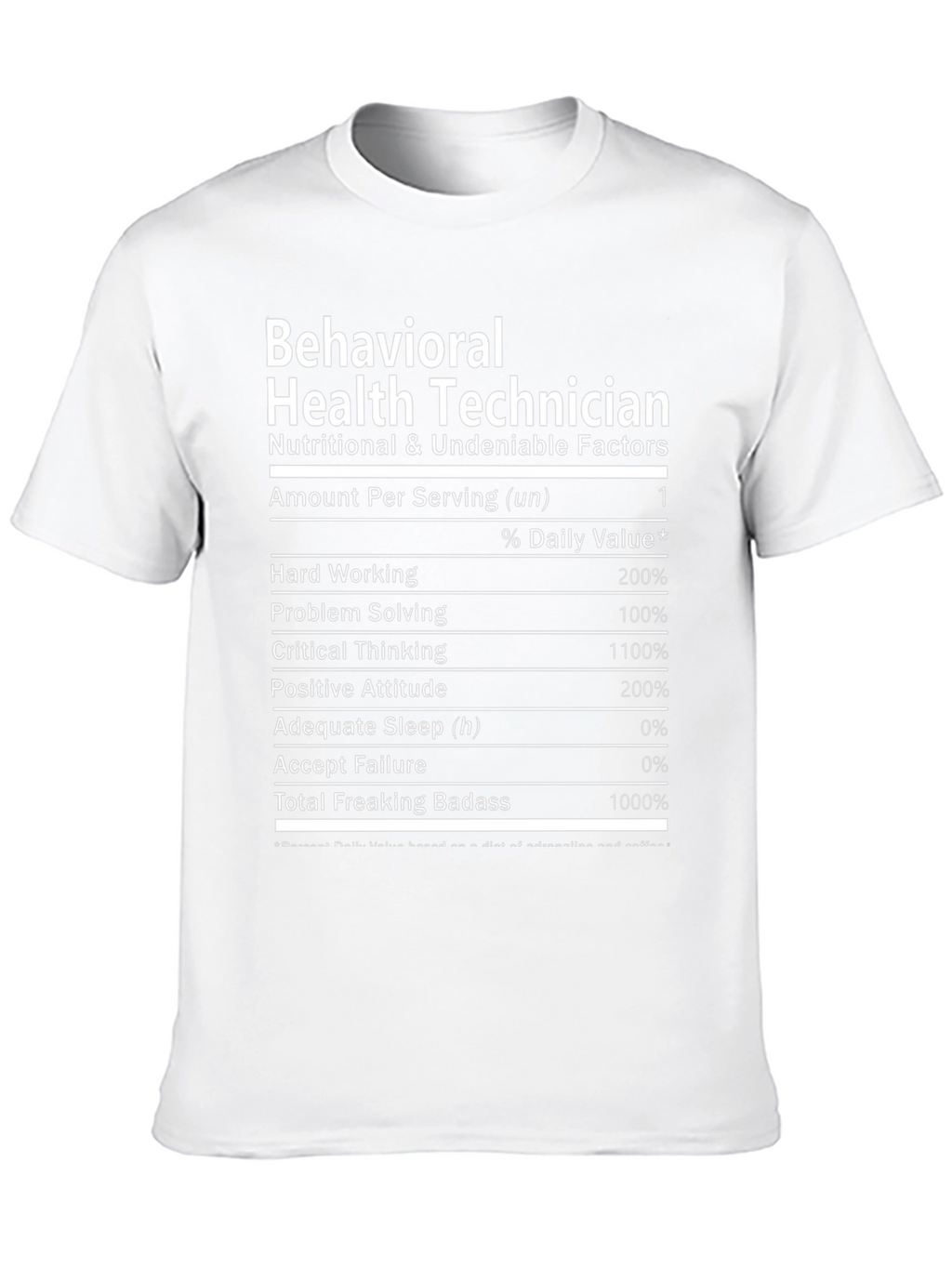 Behavioral Health Technician Novelty T-Shirt