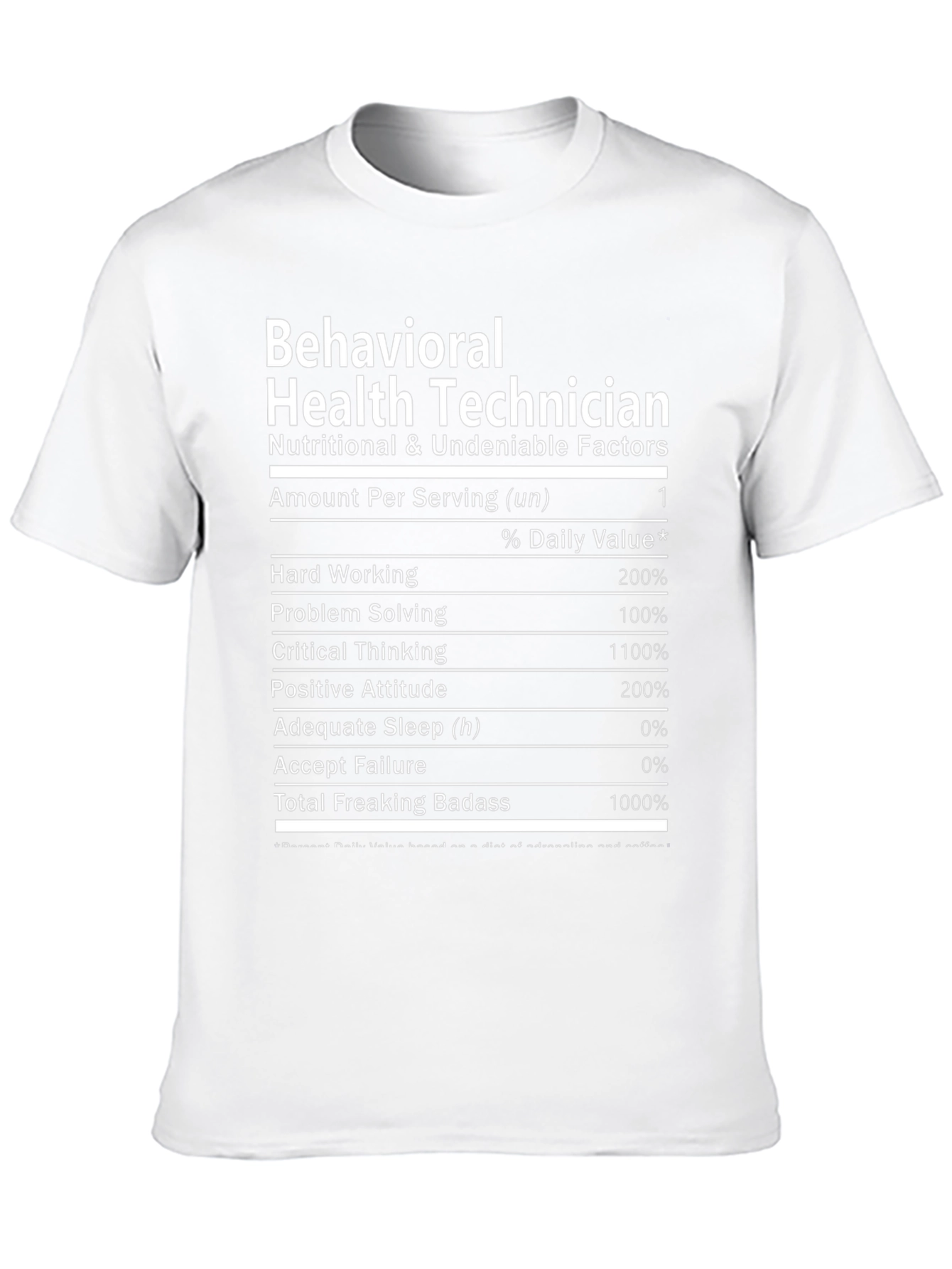 Behavioral Health Technician Novelty T-Shirt