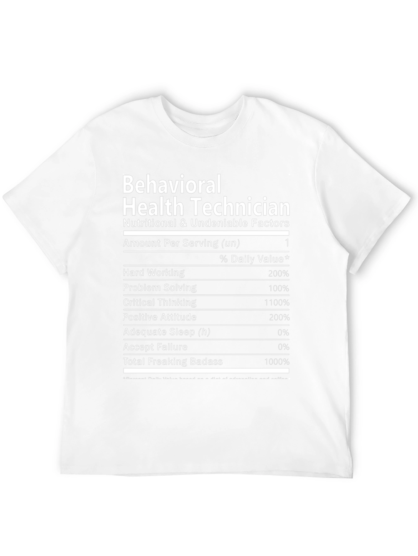 Behavioral Health Technician Novelty T-Shirt