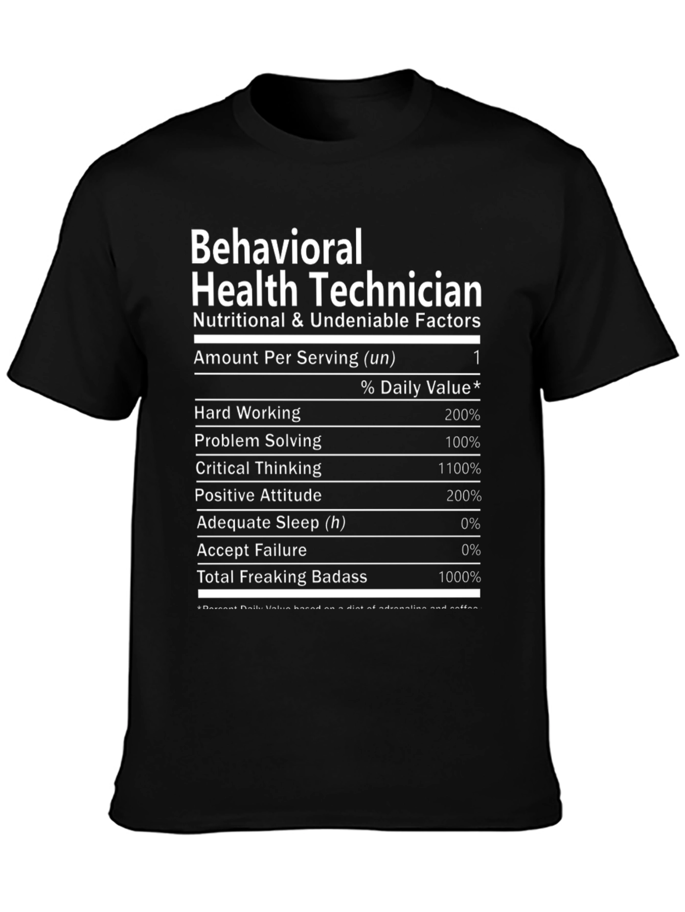 Behavioral Health Technician Novelty T-Shirt