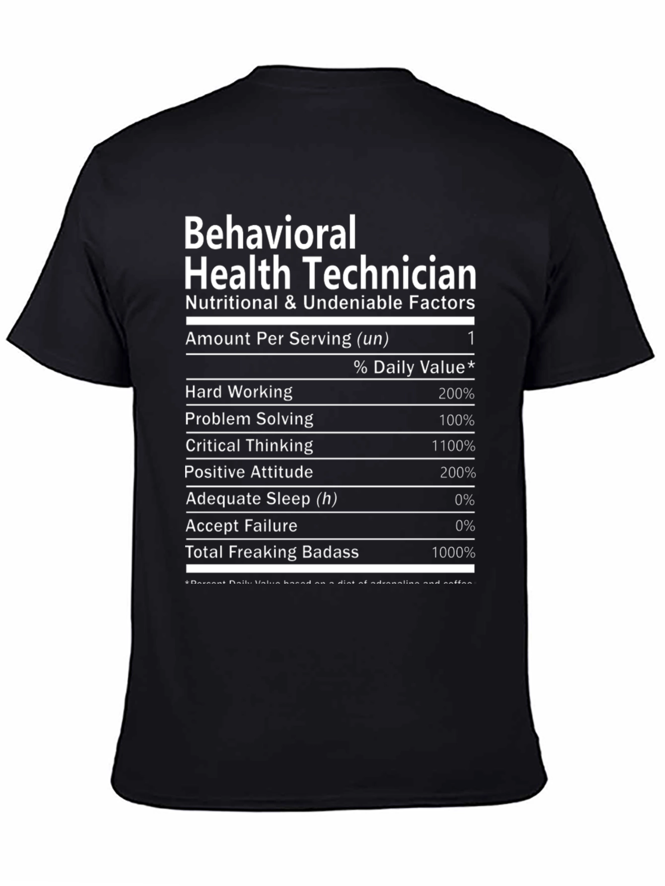 Behavioral Health Technician Novelty T-Shirt